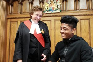 Courthouse visit